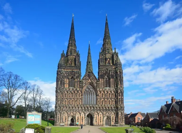 Lichfield Cathedral, Lichfield, Staffordshire.